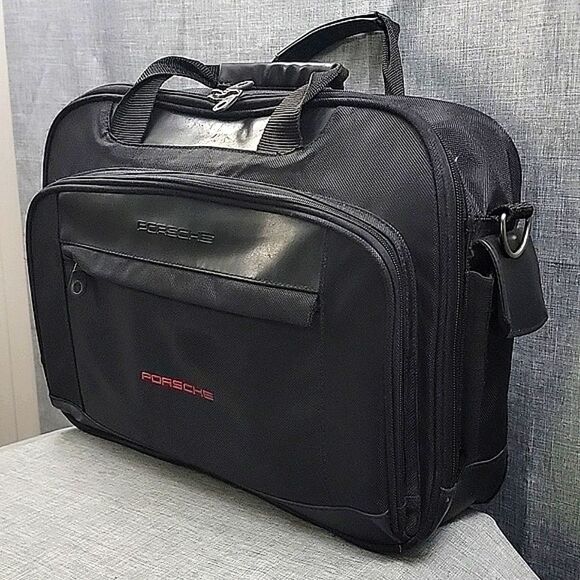PORSCHE DESIGN laptop bag Briefcase S Black | Buy bags  Porsche Rare Briefcase Office Sport Laptop Bag - Black Nylon, Leather Trim